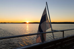 Iltaristeily Pyhäjärvellä ryhmille